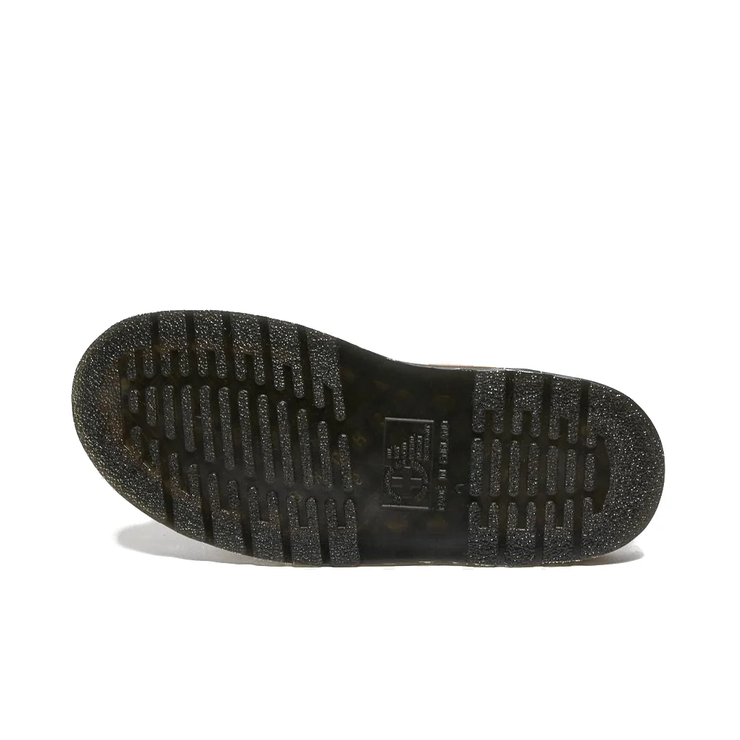 Dr. Martens Jorge Made in England Shearling Slickback Mule 'Pecan' - Image 3