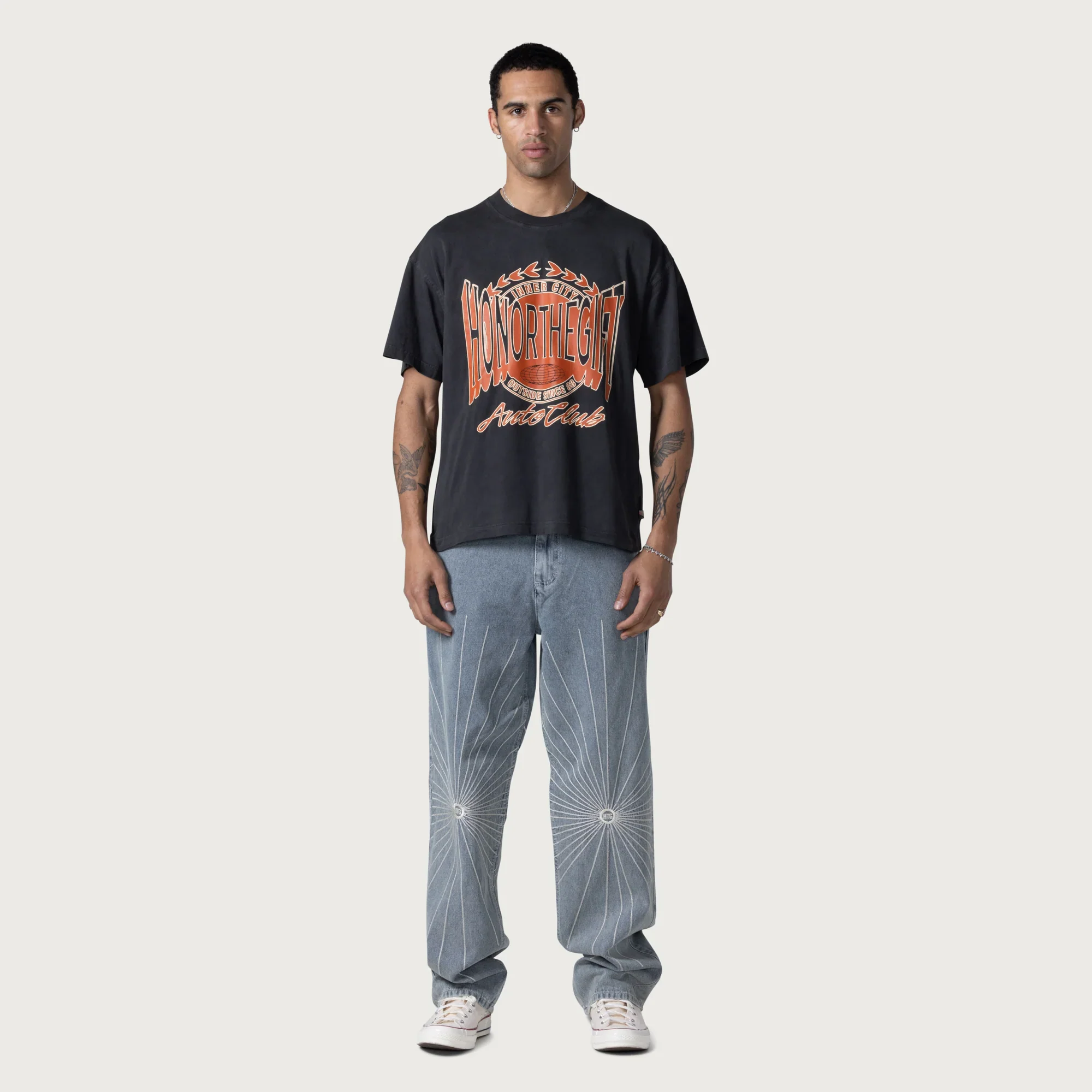 Honor The Gift Dayton Denim Sun Pant 'Light wash' - Image 2