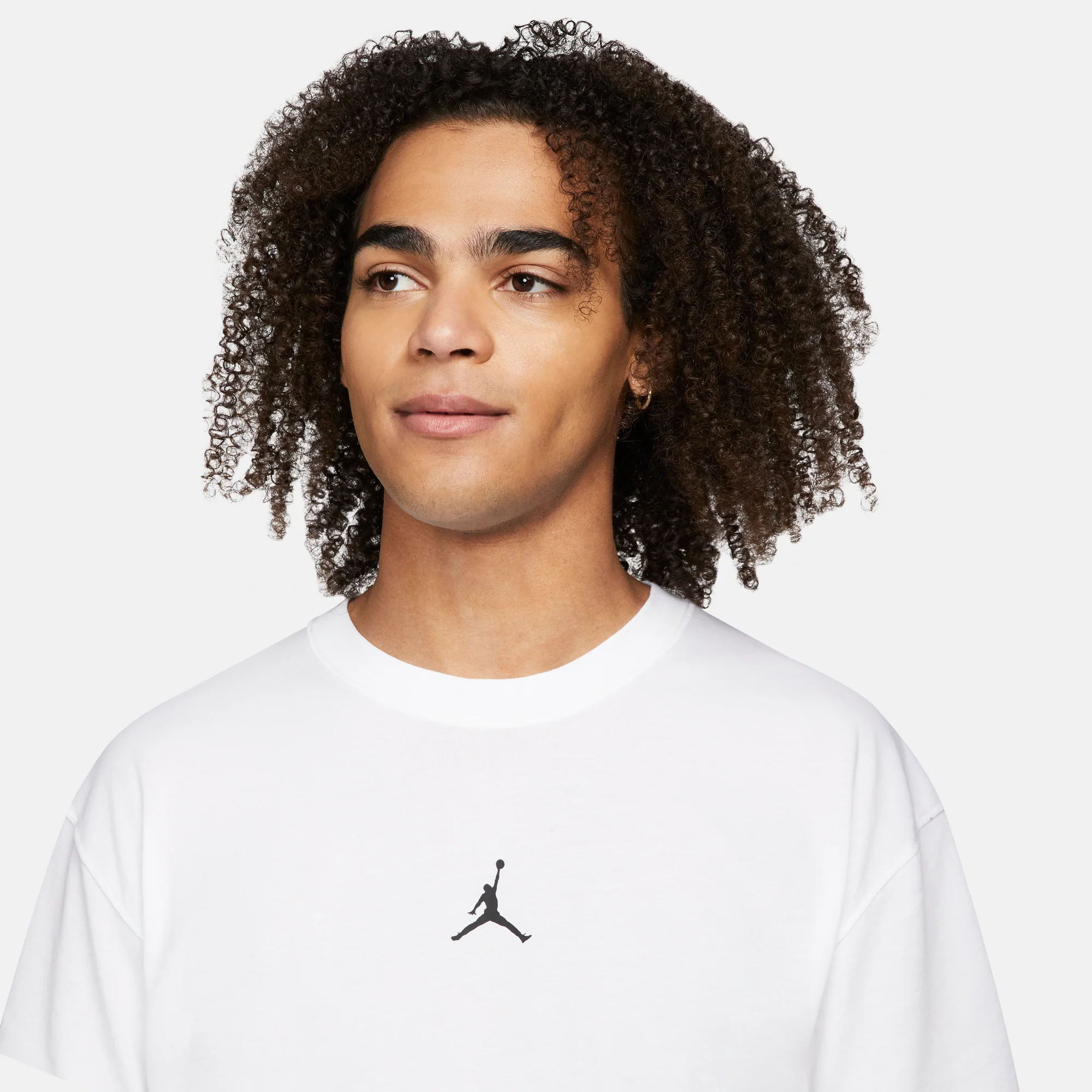 Jordan Dri-Fit T-shirt 'White' - Image 3