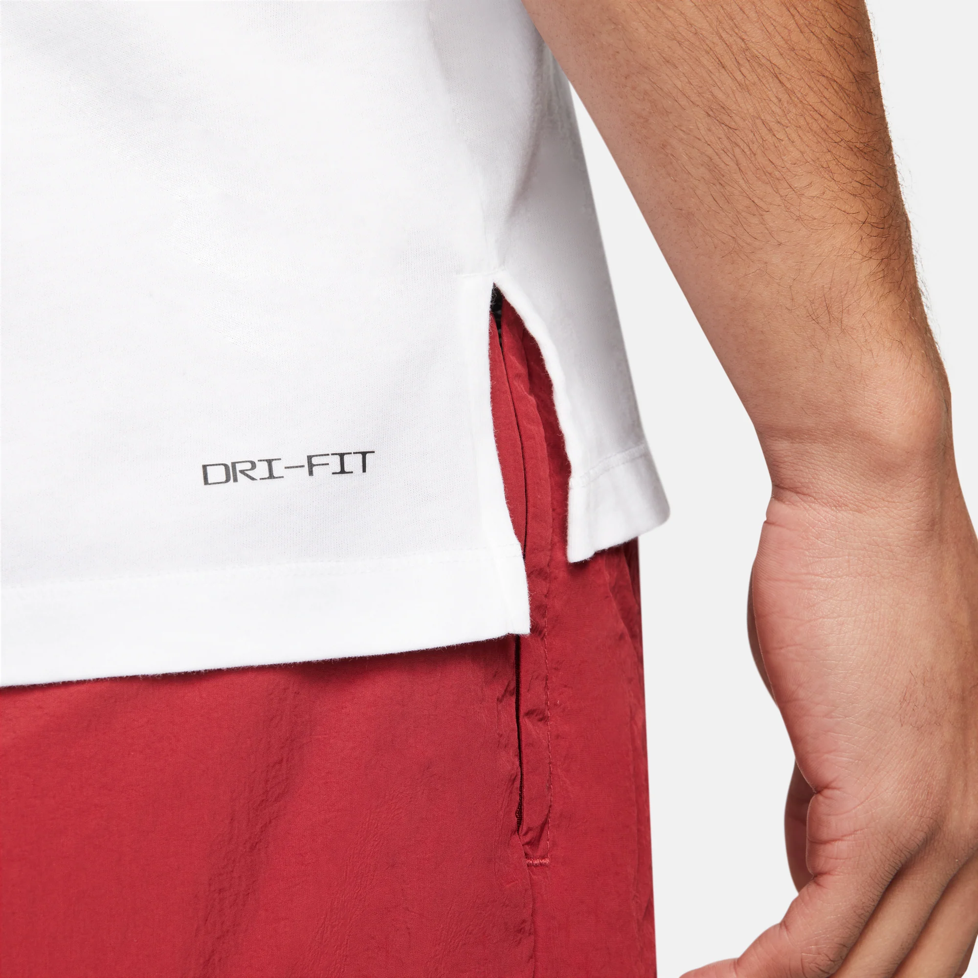 Jordan Dri-Fit T-shirt 'White' - Image 4