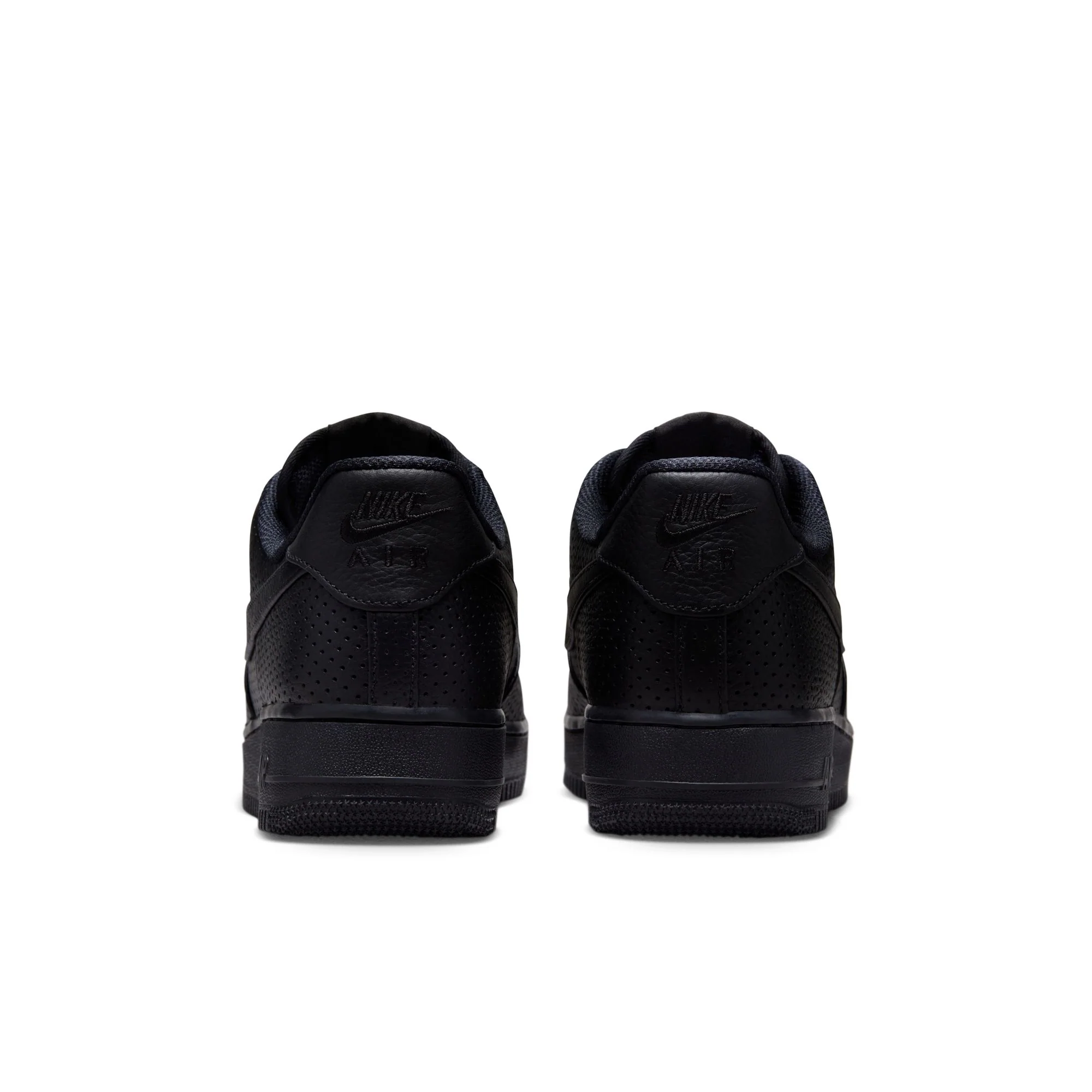 Nike Air Force 1 Low SP 'Triple Black Perforated' - Image 3