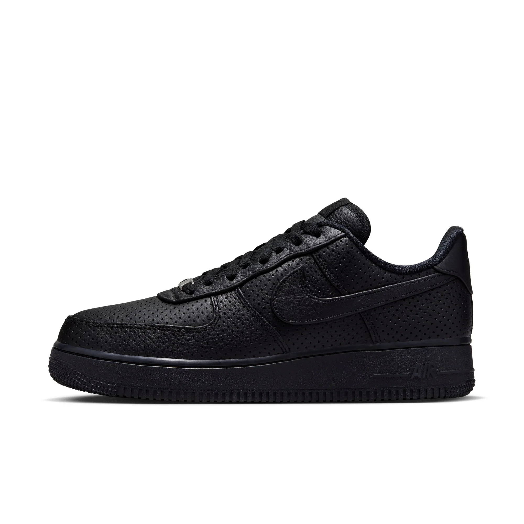 Nike Air Force 1 Low SP 'Triple Black Perforated' - Image 5