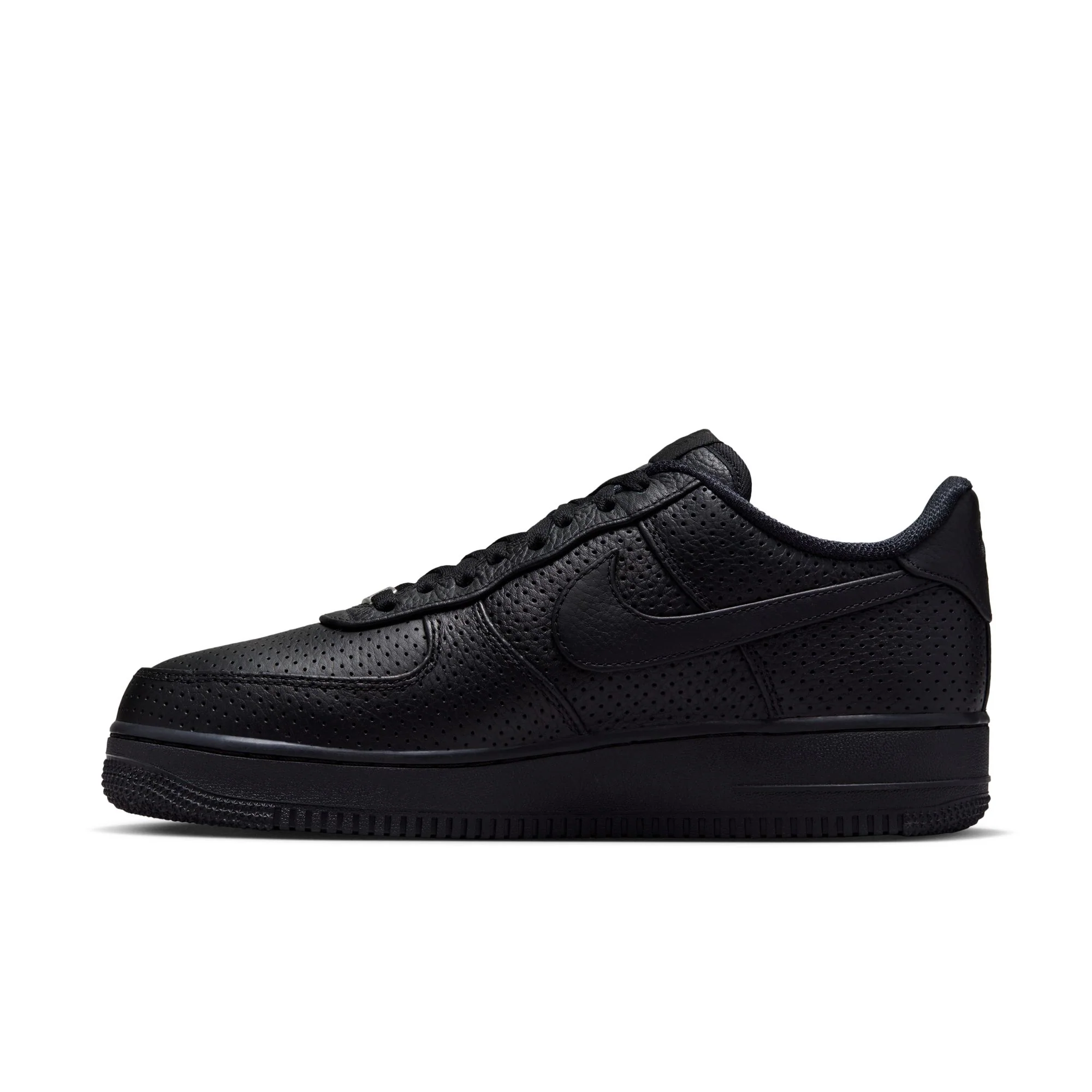 Nike Air Force 1 Low SP 'Triple Black Perforated' - Image 6