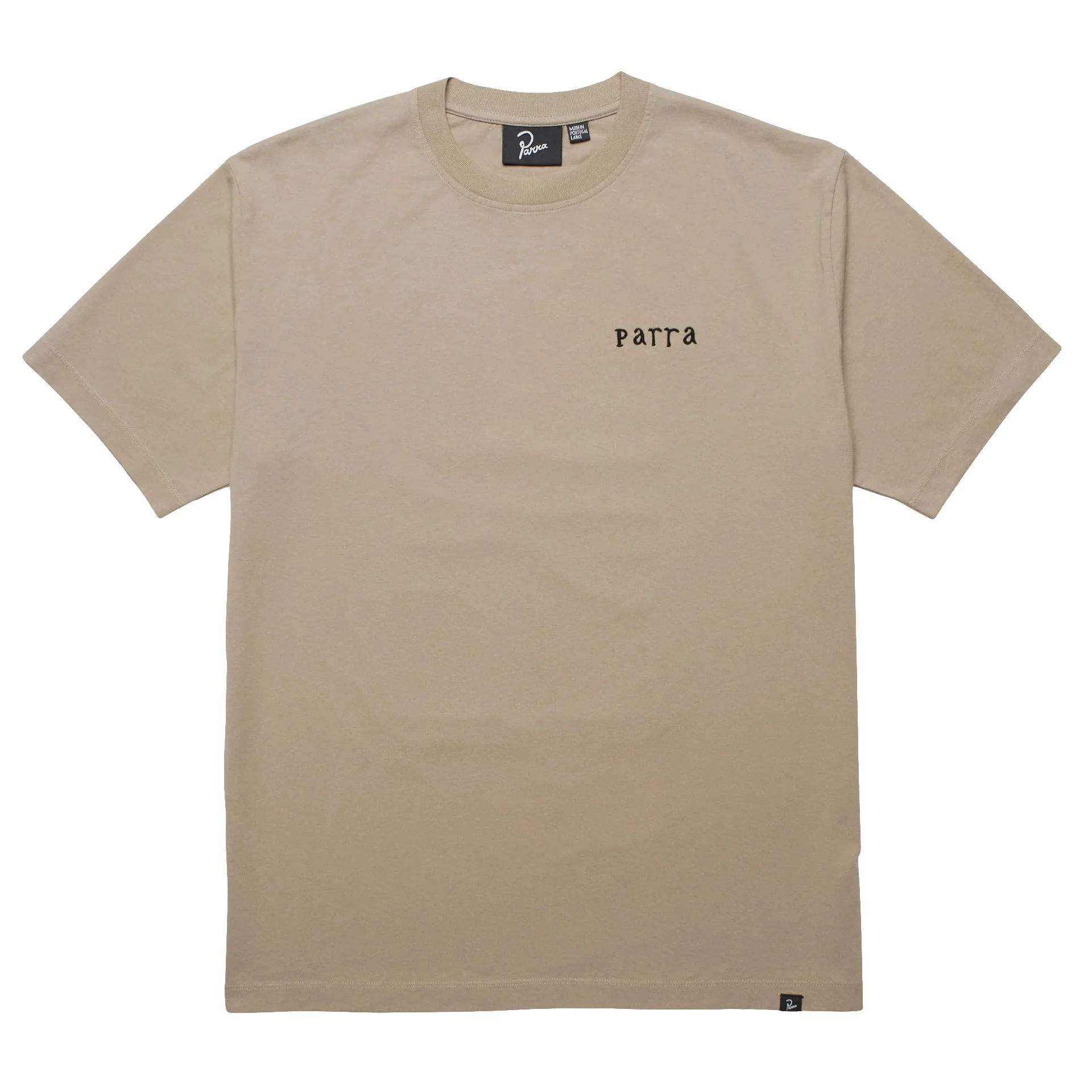 Parra Spirits of the Beach T-Shirt ' Mushroom Brown' - Image 2