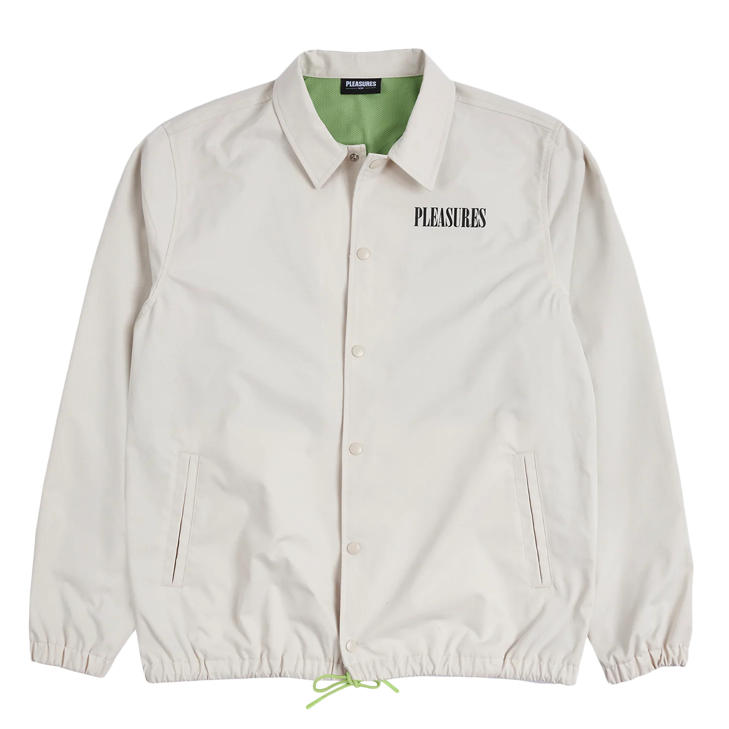 Pleasures Bended Coach Jacket 'White'