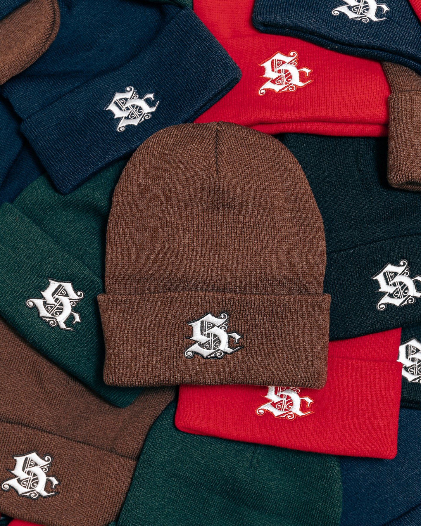 Sole Classics Sc Logo Beanie 'Brown' - Image 3