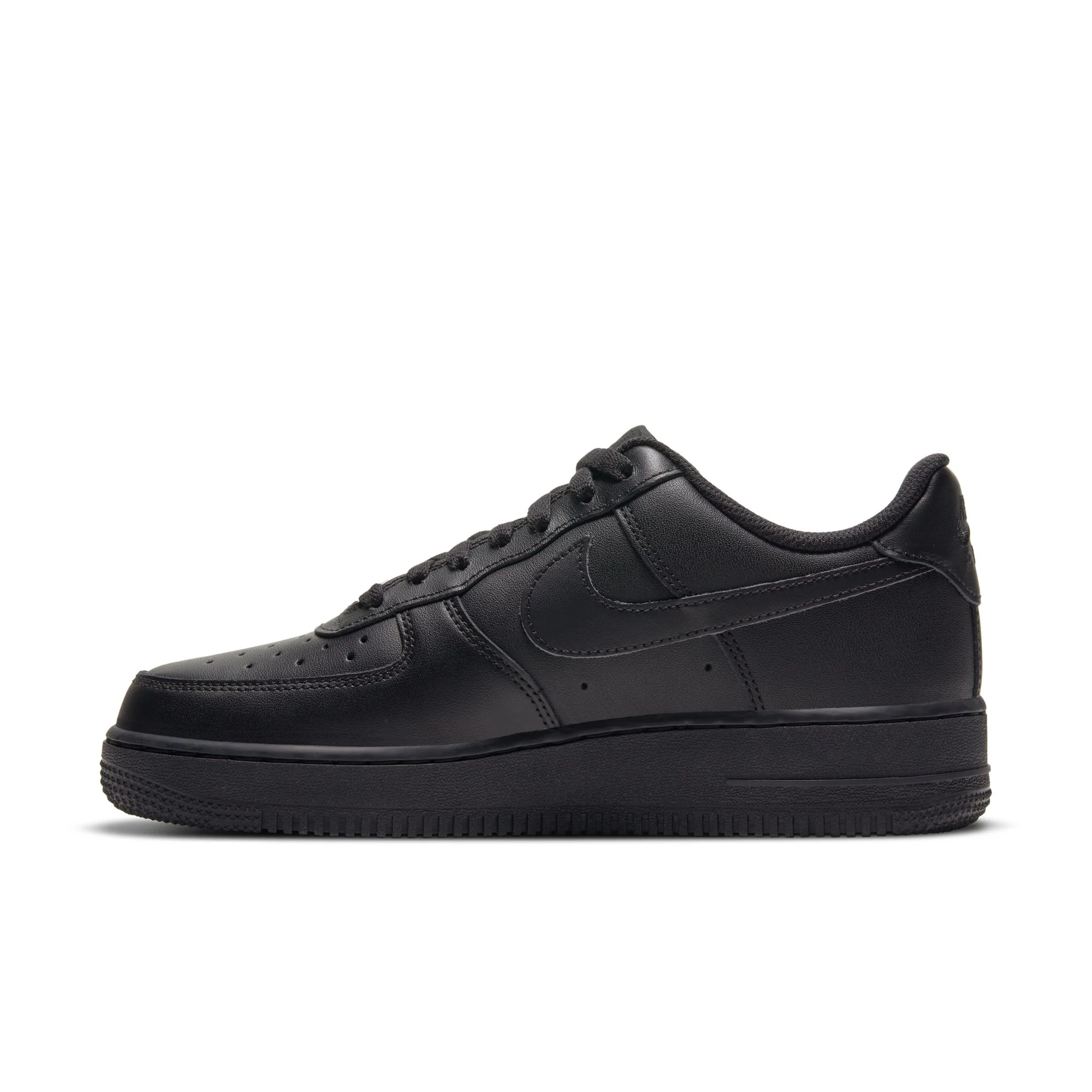 Womens Nike Air Force 1 '07 'Black' - Image 6
