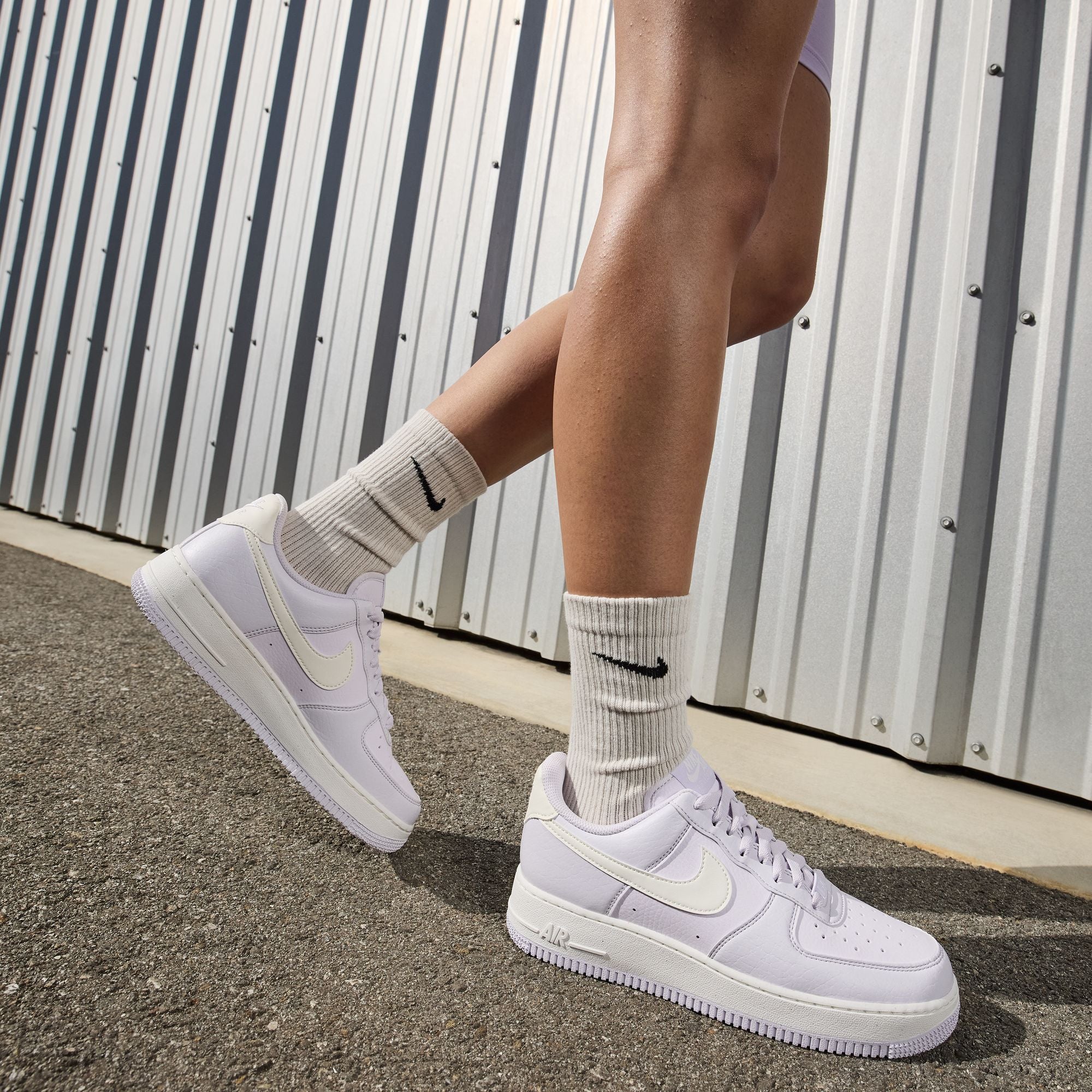 Womens Nike Air Force 1 '07 Next Nature 'Barely Grape' - Image 11