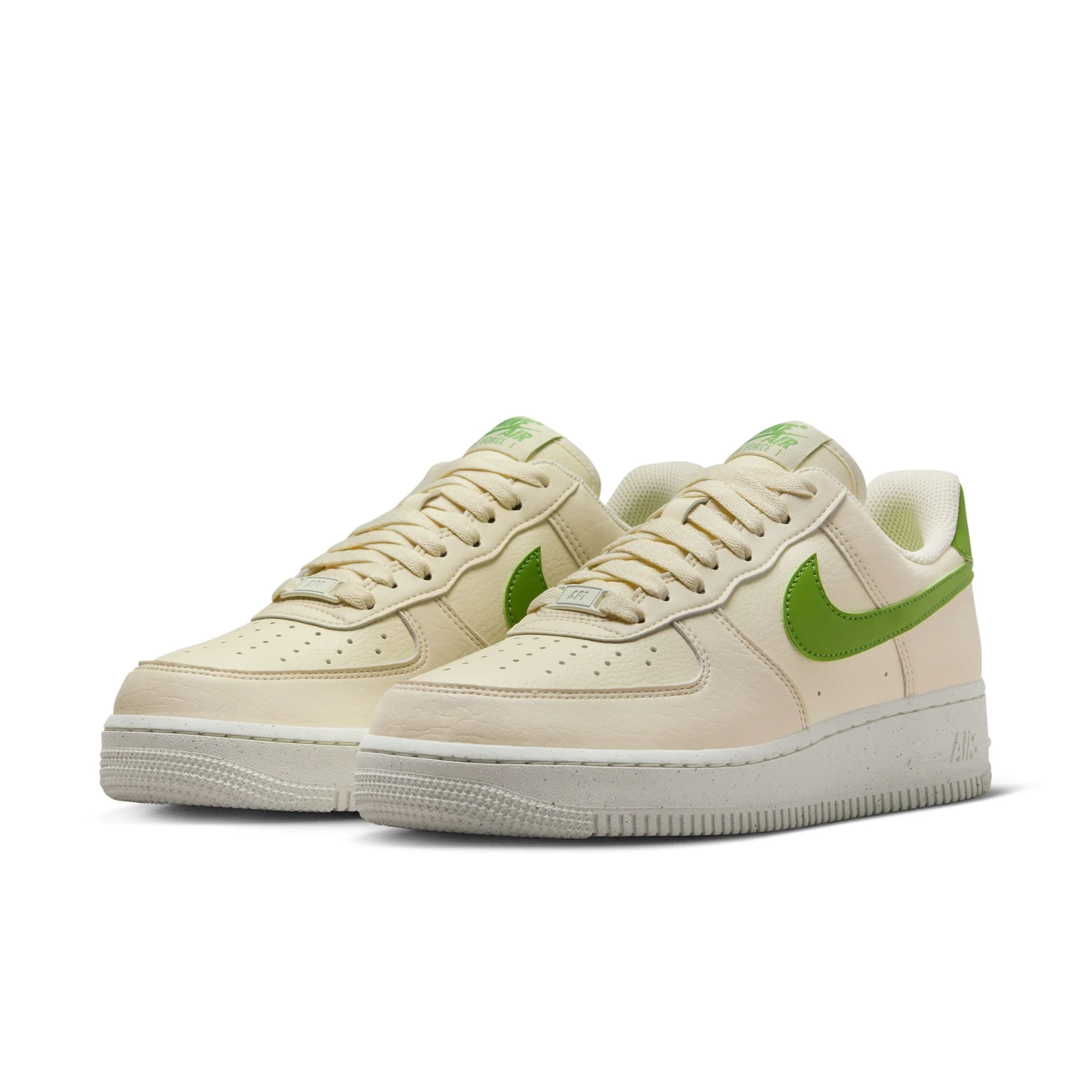 Womens Nike Air Force 1 '07 Next Nature 'Coconut/Green' - Image 2